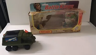 Vintage Matchbox Battle Kings K111 Missile Launcher Boxed 1975 • £49