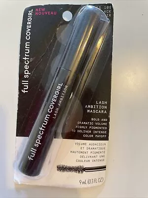 Covergirl Full Spectrum Lash Ambition Mascara 105 Black 9ml • £10