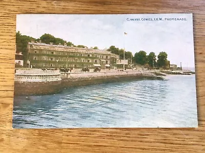 Cowes Isle Of Wight Promenade 1920 Vintage Posted Postcard C818 • £1.30