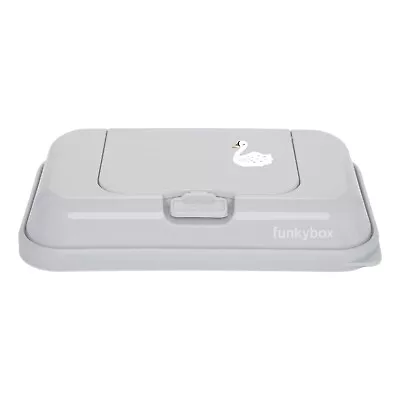 Wipes Dispenser Travel Size Wipes Box Funkybox ToGo Grey Swan Bambino Essentials • $15