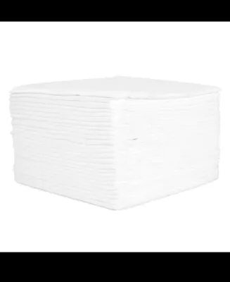 100 White Soft Absorbent Disposable Towels Hair Face Salon Hairdressing 80x40cm • £18.99