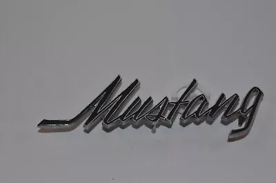 1969-1973 Mustang Mach 1 Gt Grande Boss 302 351 428 Front Fender Script Emblem • $14.95