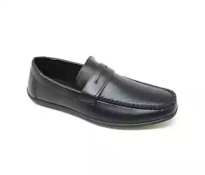 New Mens Shoes Light Weight Casual Slip On Walking Loafers Moccasin Driving Size • £14.98