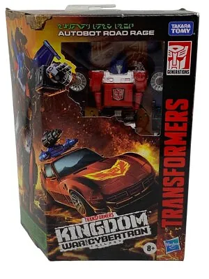 Transformers War For Cybertron Trilogy: Kingdom Deluxe Class Autobot Road Rage • $11.66