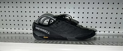 Merrell Vapor Glove 2 Womens Athletic Barefoot Running Shoes Size 6 Black Gray • $50