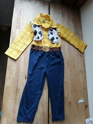 £7.99 • Buy DISNEY TOY STORY WOODY Fancy Dress Costume Age 3-5 Years WASHED CLEANED VGC