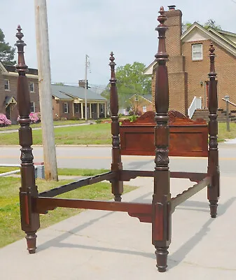 Spectacular Mahogany Empire Bed C1830 • $3750