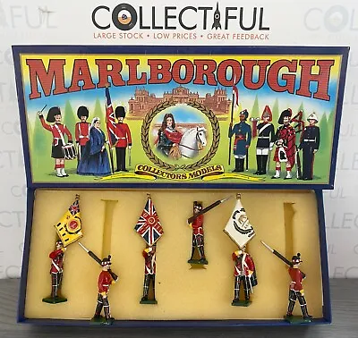 Marlborough #mf22 - Highland Light Infantry Colours - 6x Lead Soldiers -mib 🔥2 • $43.99