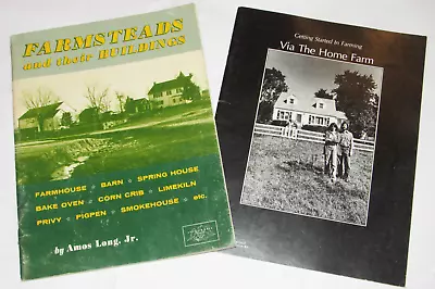 1978 Booklet 'getting Started In Farming Via The Home Farm' & Farmstead Building • $42.99