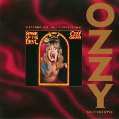 OZZY OSBOURNE Speak Of The Devil CD BRAND NEW Live • $25.95