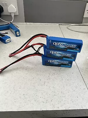 Optipower Ultra Lipo Cell 2150 Mah 3s 50C  ( Battery 78 And 9 ) • £40