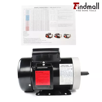 2HP 115/230V General Purpose Motor 3450RPM Electric Motor 56C Single Phase New • $181.99