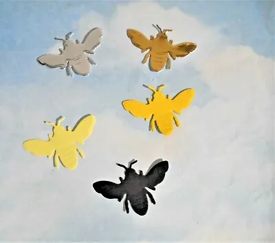 Die Cut Cuts Card Topper Embossed Bumble Bee X 10 Card Making  Choice Of Colour • £1.40