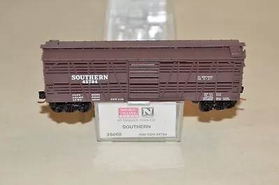 N Scale Micro-Trains Line Southern Railway 40' Despatch Stock Car • $3