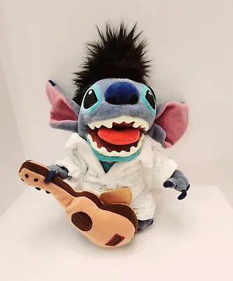 Disney Store Stitch As Elvis Plush Stuffed Animal Lilo And Stitch Guitar Cape • $24.73