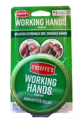 O'Keeffe's WORKING HANDS Cream Jar 2.7oz  Green • $11.89