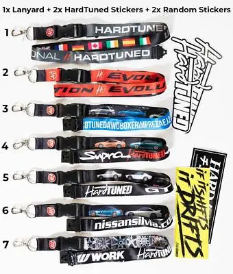 Hardtuned Lanyard JDM Car Drift Pack • $27