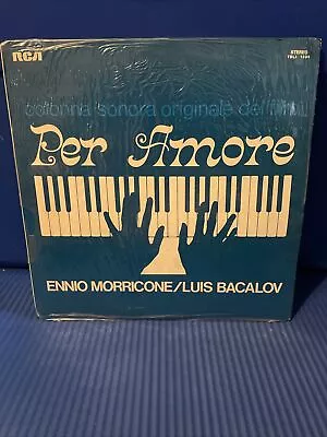 MORRICONE/BACALOV Per Amore 1976 Import Vinyl LP RCA TBL1 1234 - EX/NM- • $18.99