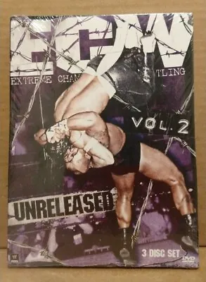 NEW - ECW Unreleased Volume 2 Wrestling 3 DVD SET • $18.49