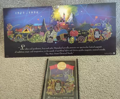 Disneyland Main Street Electrical Parade Commemorative Collectors Card 1996 • $10