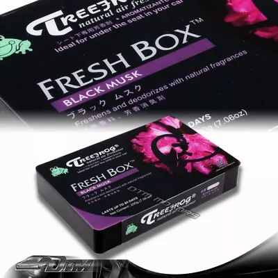 Black Musk - TreeFrog Tree Frog Natural Xtreme Fresh Box Car Air Freshener JDM • $9.20