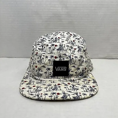 VANS 5 Panel Hat Hawaiian Hula Girl Snapback Adjustable Cap Floral • $16.07