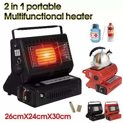 Portable Butane Camping Gas Heater Outdoor Camp Gas Stove Hiking Warmer Cooker • $37.99