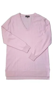 *New Arrival SS24* N.Peal Cashmere Jumper Pink XS Fits UK 6-10 RRP £325 • $111.80