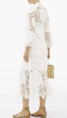 Zimmermann Bonita Crotchet Lace Dress - Size: 0 • $550