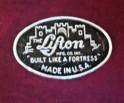 Vintage 1930s/40s Lifton Case Badge Logo For Gibson & Martin Guitars • $45.99