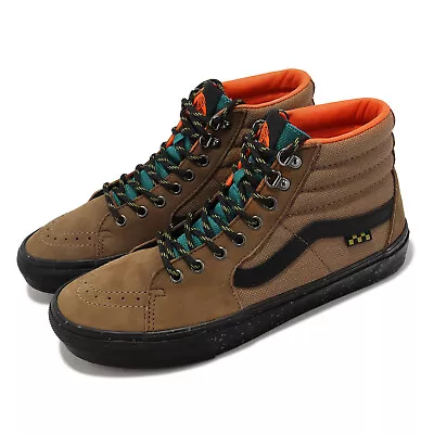 Vans Skate Sk8-HI Outdoor Brown Black Men Skate Boarding Shoes VN0A5FCCY49 • $148.50