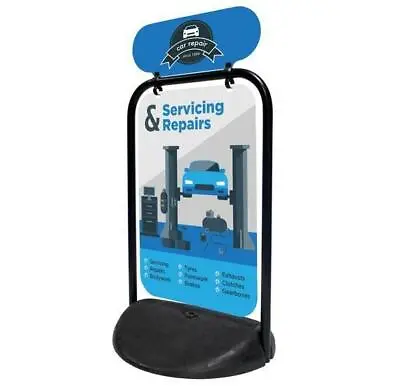 Swinger Pavement Sign Outdoor A-board Display Stand • £191.57