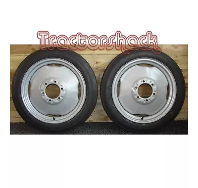 £299 • Buy Ferguson T20 Tractor Pair Of Front Wheels Tyres & Tubes **BRAND NEW**