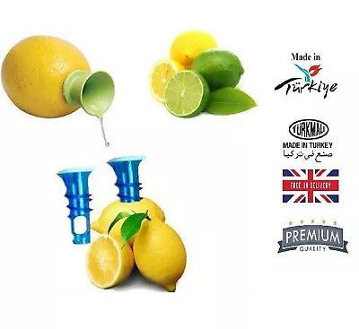 3 X Lemon Juicer Squeezer Orange Hand Press Juicer Extractor Tool Easy Clean NEW • £3.99