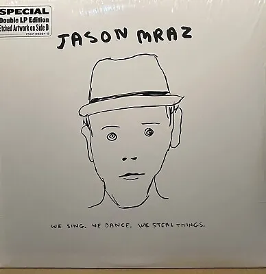 Jason Mraz  We Sing We Dance We Steal Things  [2015 New SEALED Vinyl 2xLP] • $26.99