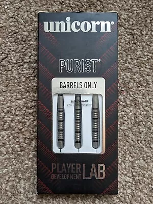 Unicorn James Wade Purist 22g 90% Tungsten Steel Tip Darts • £25