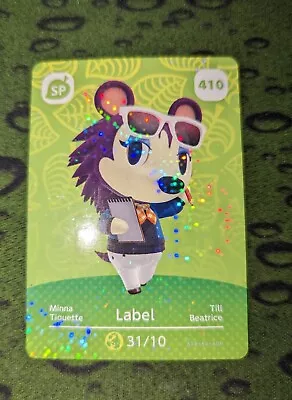 Animal Crossing Label SP Genuine Amiibo Card • $4.99