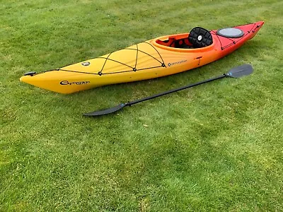 Perception Kayak Expression 11 Sunset Backrest Used Good Condition • £230