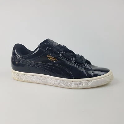 $29.99 • Buy Women's PUMA 'Basket Heart Patent' Sz 7 US Shoes Black Low | 3+ Extra 10% Off