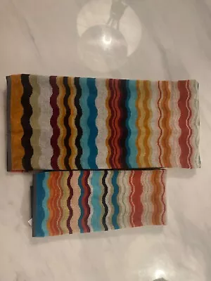 Missoni Bath Towel + Hand Towel ( Bonnie)  • $85