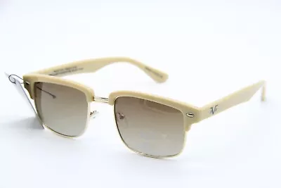 New Versace 1969 Vintage Llv2000t C4 Gold Beige Authentic Sunglasses 52-19 • $52.51