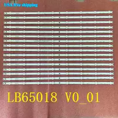 LED Backlight Strips FULL SET LB65018 (16) For Vizio D65U-D2 D65-D2 E65X-C2 • $37.27