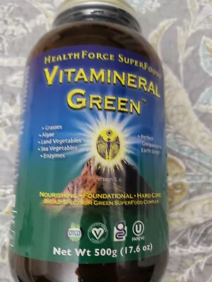 HealthForce Superfoods Vitamineral Green Powder 17.6oz. • $43