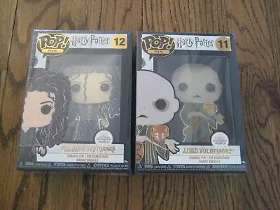 Funko  Pop Pin Harry Potter  Lord Voldemort 11 Bellatrix Lestrange 12 -New! • $18.99