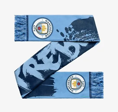 SCARF Treble Manchester Man City Champions  • £6.99