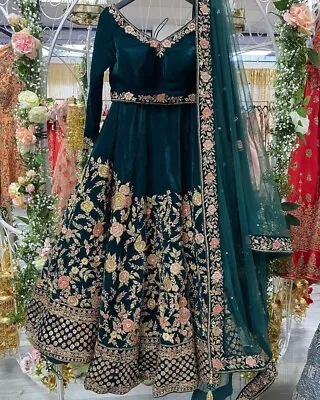 £59.99 • Buy New Designer Lehenga Choli Indian Bollywood Wedding Lengha Party Pakistani Wear
