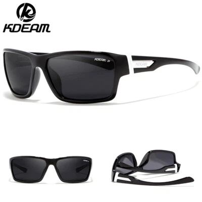 $22.79 • Buy KDEAM Men Polarized Sunglasses UV Protection Glasses Outdoor Cycling Eyewear NEW