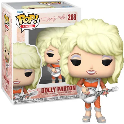 Dolly Parton Figure Funko POP! Rocks No 268 • £15.99