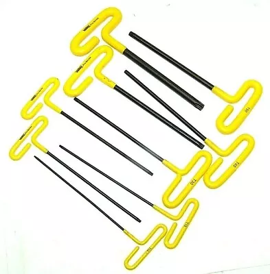 9 Pcs T Handle Tamper Torx Star Screwdriver T10 T15 T20 T25 T30 T40 T45 T50 T55 • $21.99