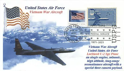 U-2 Lockheed RECON AIRCRAFT U.S. AIR FORCE Vietnam/Cold War Photo Pictorial PM • $4.90